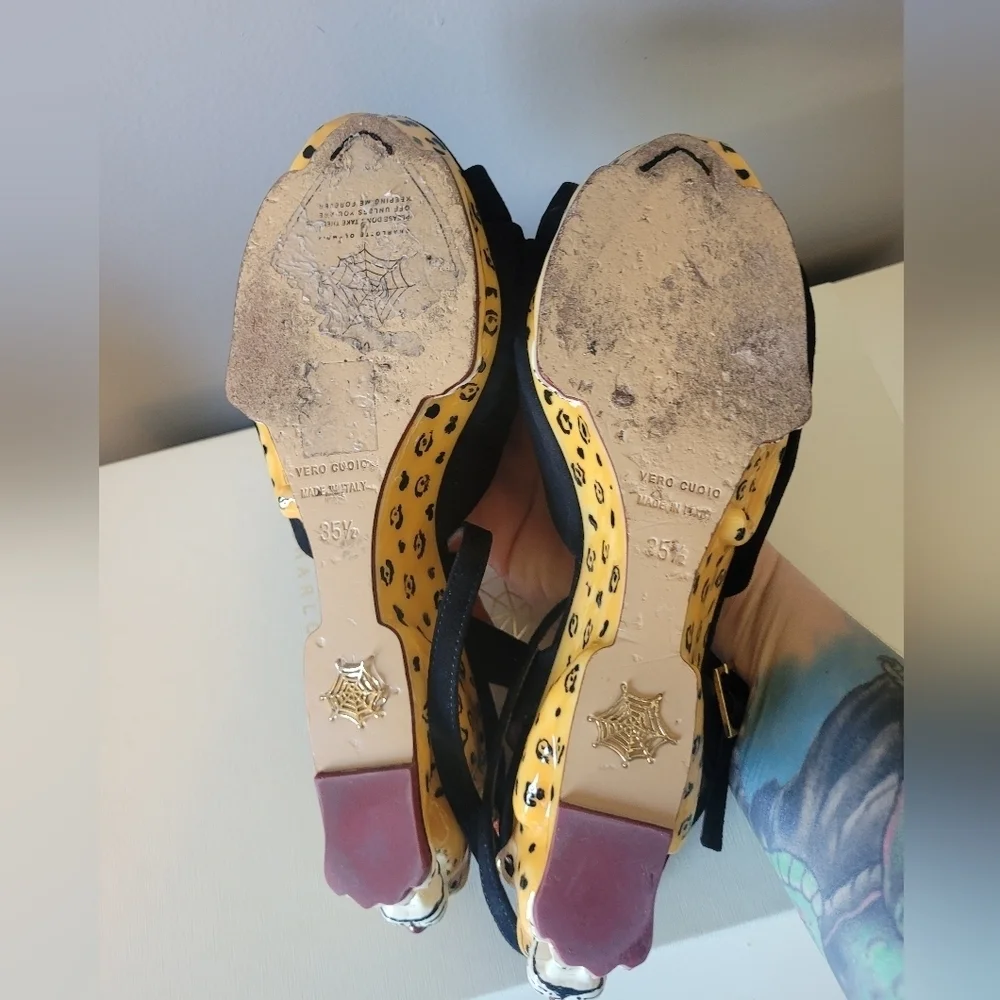 Charlotte Olympia Panthera Wedges, VGUC, Size 5.5